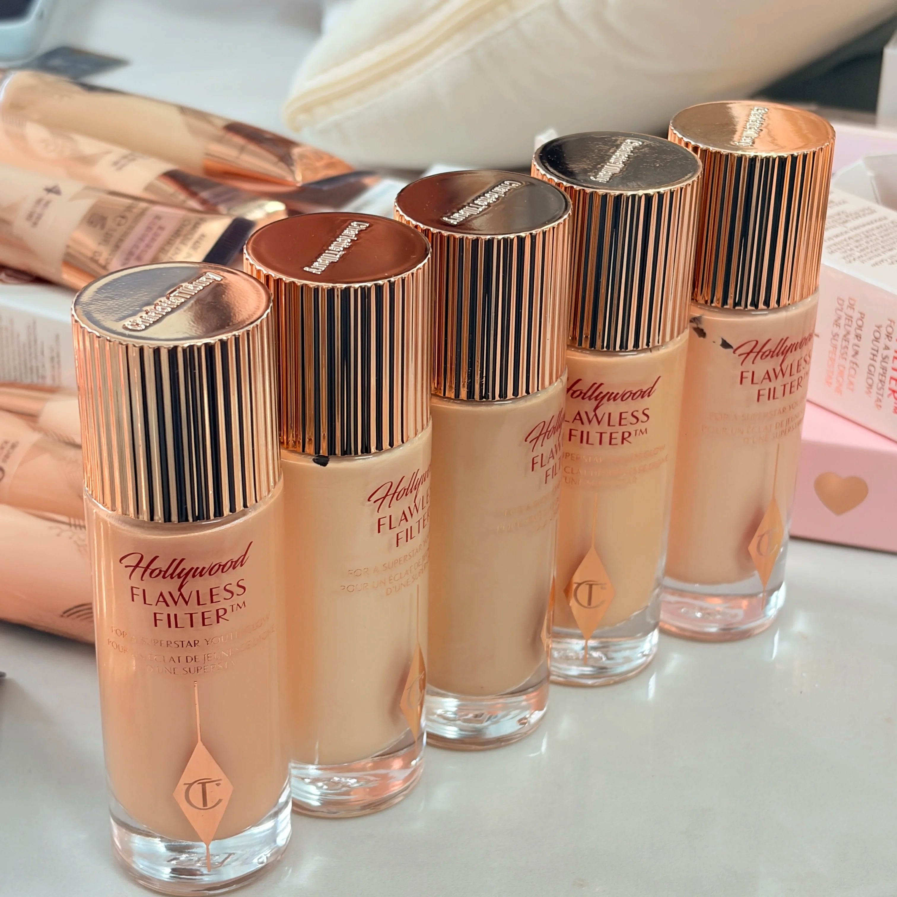 CT Hyaluronic Acid Liquid Foundation & Setting Spray Powder
