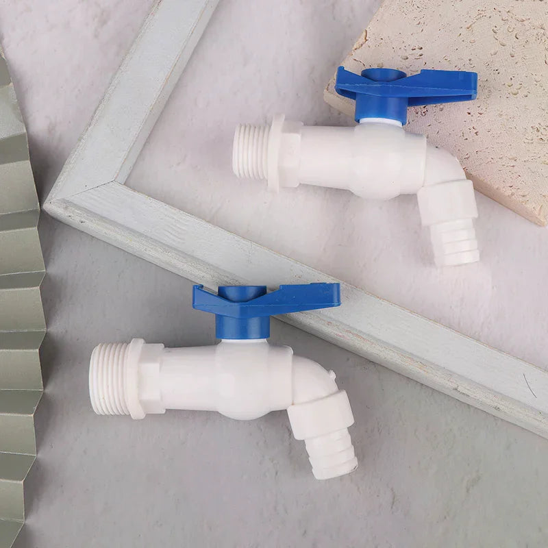1PCPlastic Male Thread Water Faucet Tank Tap Adapter 1/2 3/4 Inch Drainage Aquarium Valve Replacement Tap for Garden Accessories Oasis Select