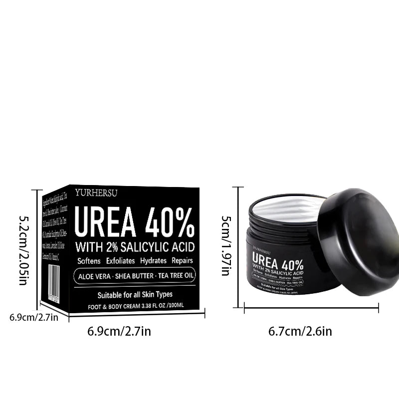 40% Urea Foot Cream – Deep Moisturizing for Dry Heels, 100g