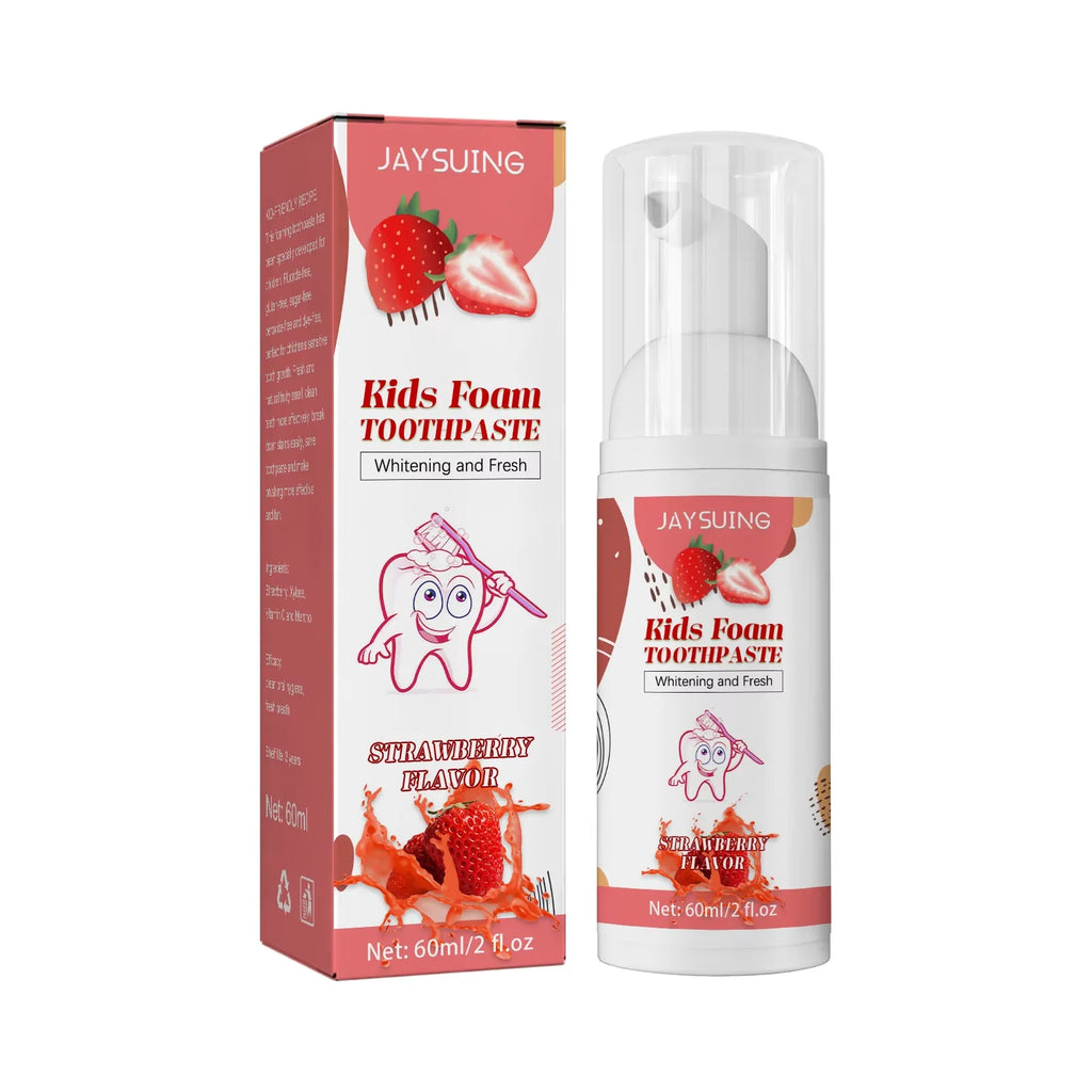Kids Probiotic Tooth Mousse – Fruit Flavor Toothpaste 60ml Kids Tooth Mousse Oasis Select Strawberry Flavor