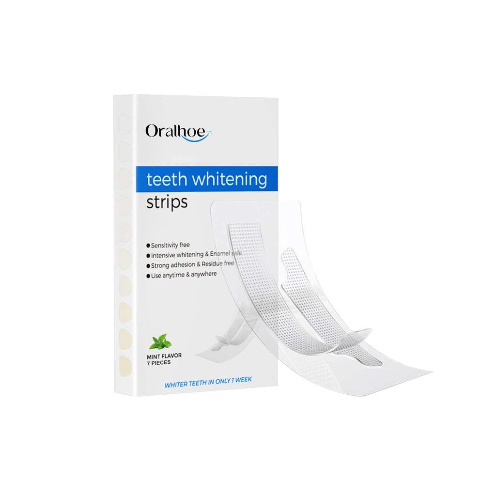 Deep Cleaning Teeth Whitening Strips - Home Dental Care, Remove Yellow Stains & Brighten Teeth, Effective Whitening Solution Oasis Select 7pcs boxed 2