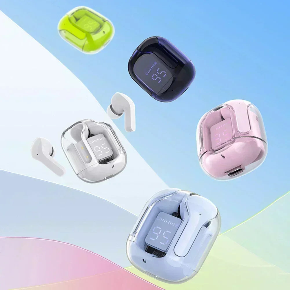 Wireless Mini Earbuds LED Power Digital Display TWS Wireless Headset Stereo Sound Bluetooth Headphones apply to smartphones Oasis Select