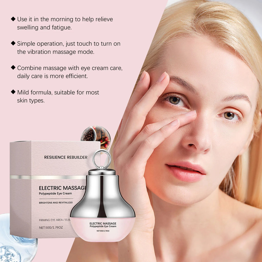 Electric Massage Polypeptide Firming Eye Cream – 50g Eye Cream Massager Oasis Select