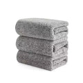 Bamboo Charcoal Dish Cleaning Cloth | Microfiber Scouring Pad Dish Cleaning Cloth Oasis Select grey 3pcs