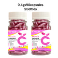 Vitamin C Brightening Capsule Essence – Squalane & Jojoba 30ct Face Serum Capsules Oasis Select 2 Bottles 90 Capsules