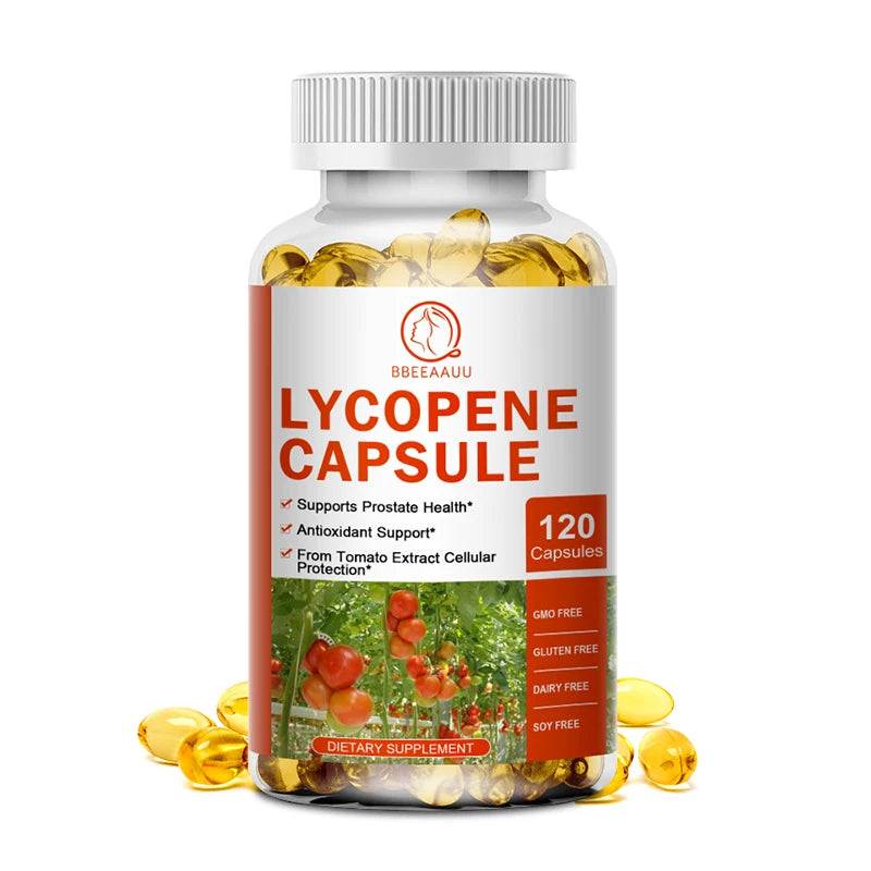 BEWORTHS Lycopene Capsules Support Prostate and Bladder Health, Alleviate Urinary Tract Pain, Male Reproductive Health Support Oasis Select 1Bottle United States