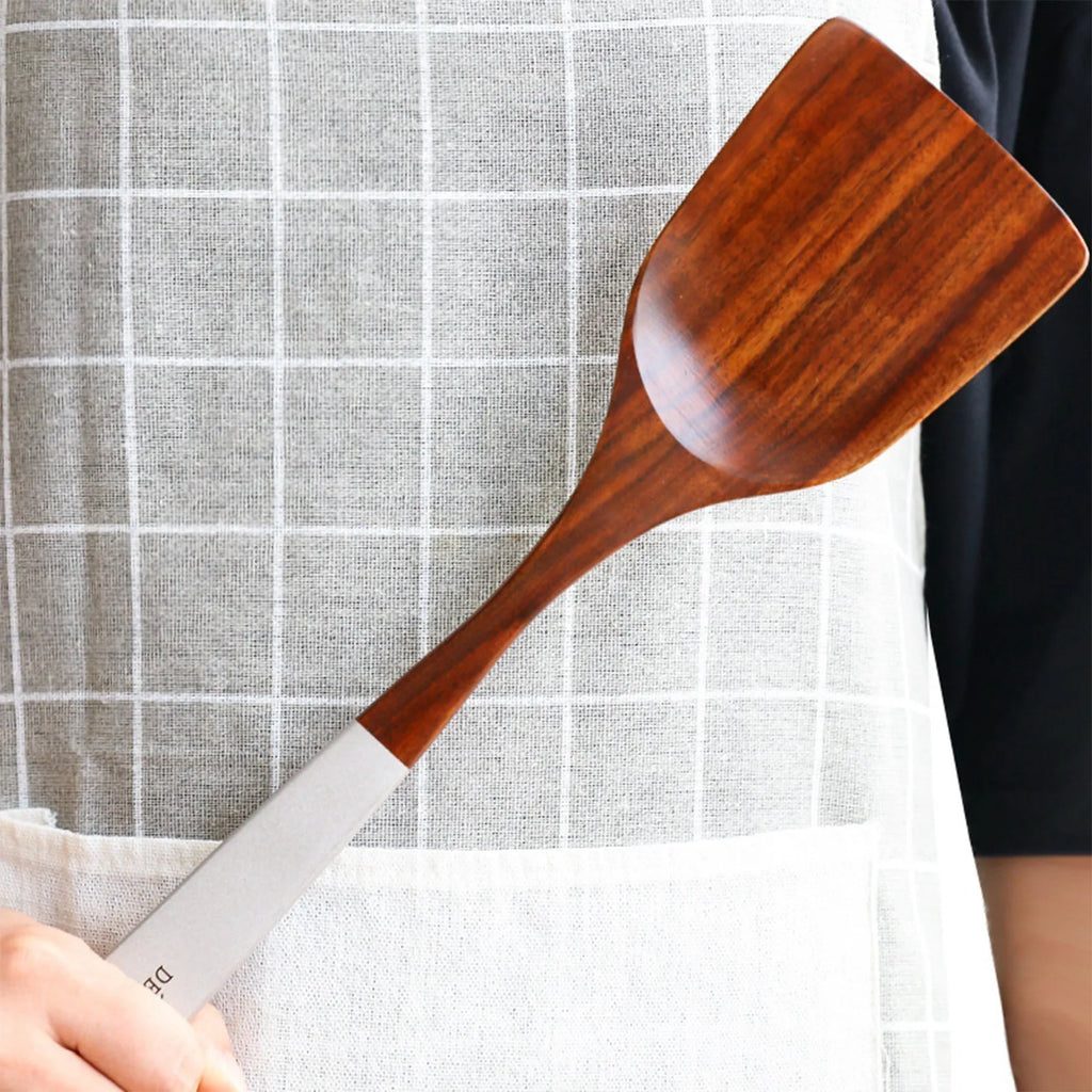 Teak Wood Kitchen Utensil Set – Spoon, Ladle & Skimmer Wooden Cooking Utensils Oasis Select