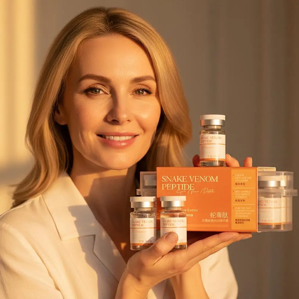 Peptide Firming Hydrating Facial Essence – 10 Ampoules Facial Essence Serum Oasis Select