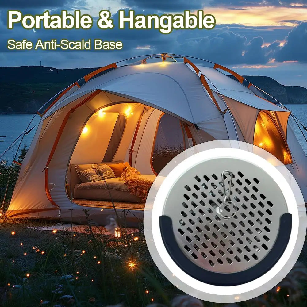 Portable Aluminum Mosquito Coil Holder – Outdoor Clip Burner