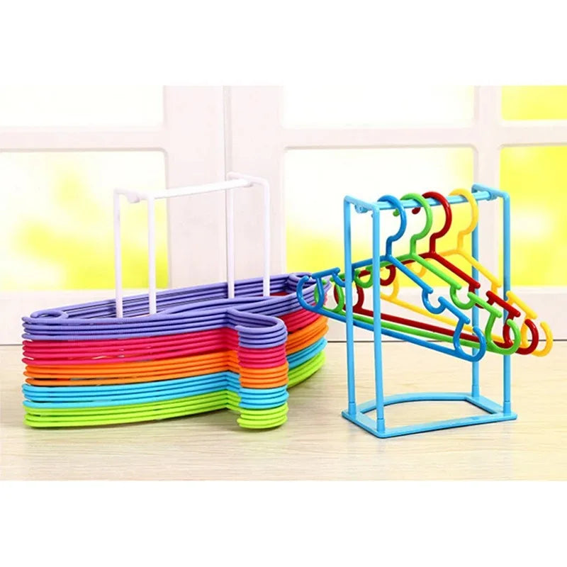 Hanger Organizer Stacker Rack for Closet & Laundry Room Hanger Storage Rack Oasis Select