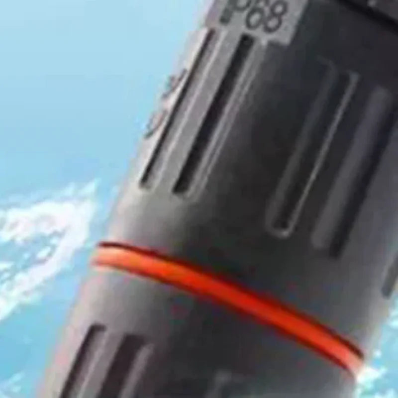 1 Pcs IP68 Industrial Electrical Waterproof Wire Cable Connector 2 Pin 3 Pin Outdoor Plug Socket Straight Quick Screw Connection Oasis Select