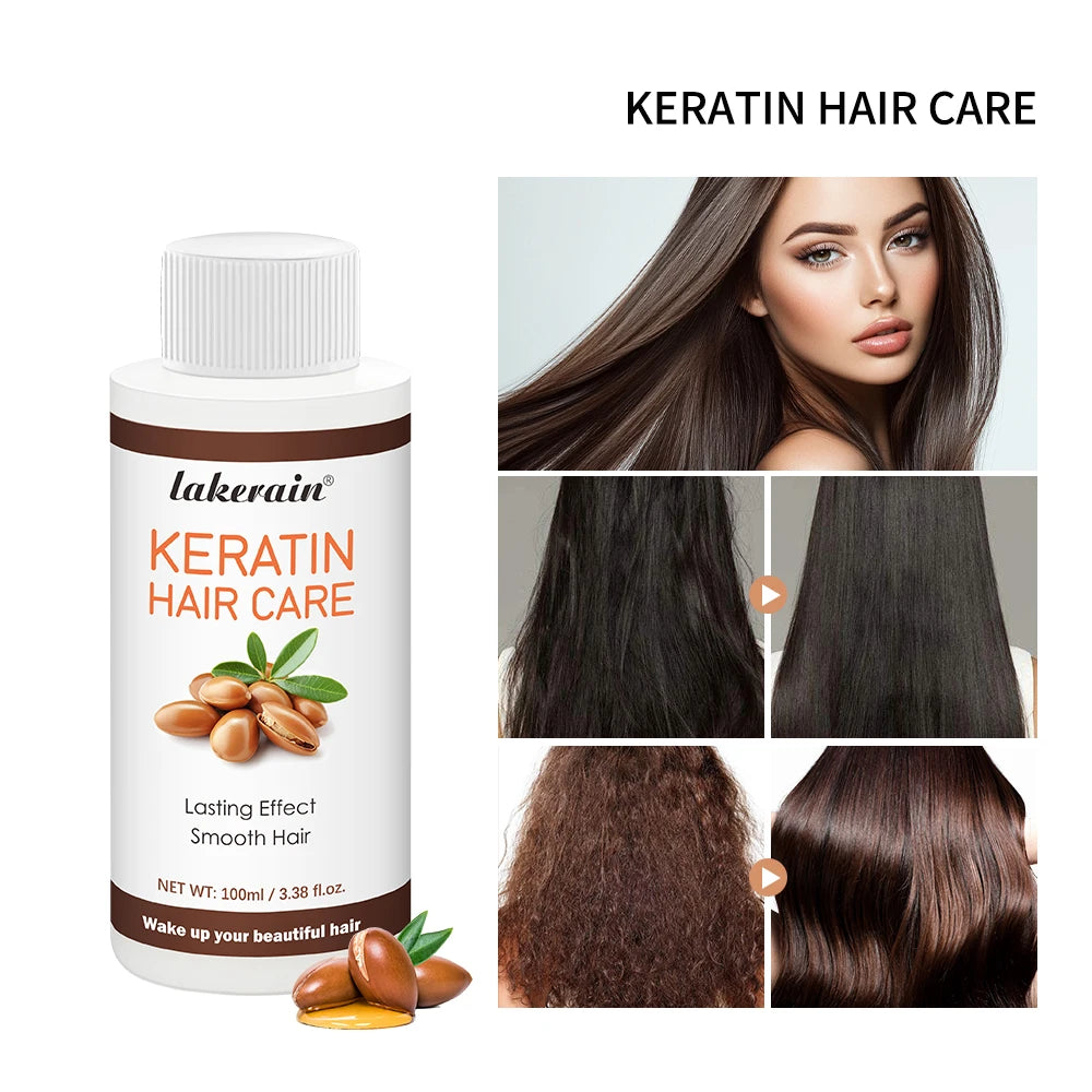 Brazilian Keratin Hair Treatment – Anti-Frizz & Smoothing 100ml