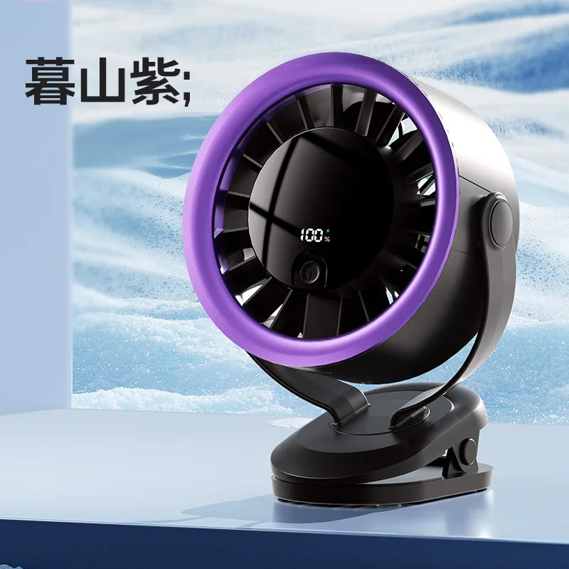 USB Desktop & Wall-Mount Circulation Fan – Office & Dorm