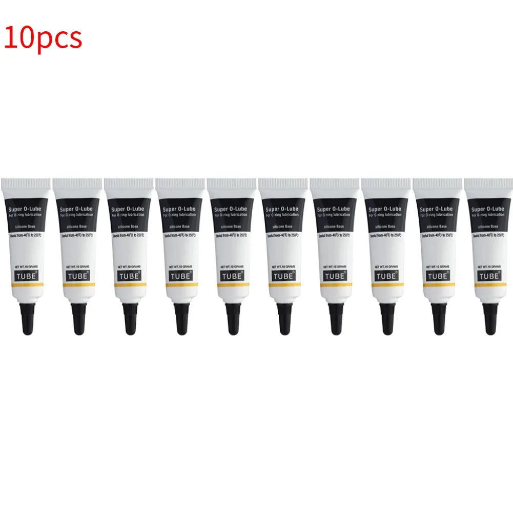 Silicone Grease Lubricant Home Improvement Hardware Waterproof Food Grade O Lube Faucet Plumbers Coffee Machine Lubrication Oasis Select 10pcs