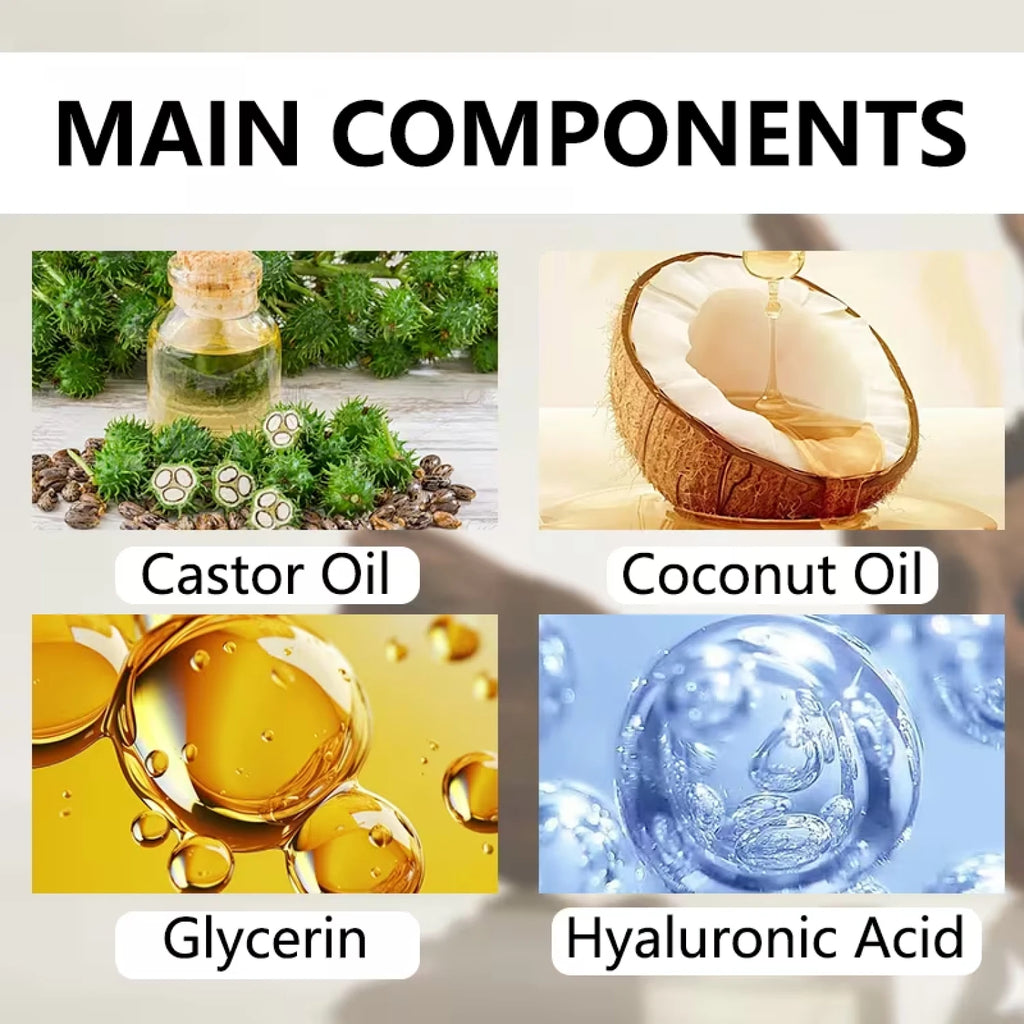 Cold-Pressed Castor Oil Massage Oil – Collagen & Magnesium Body Massage Oil Oasis Select