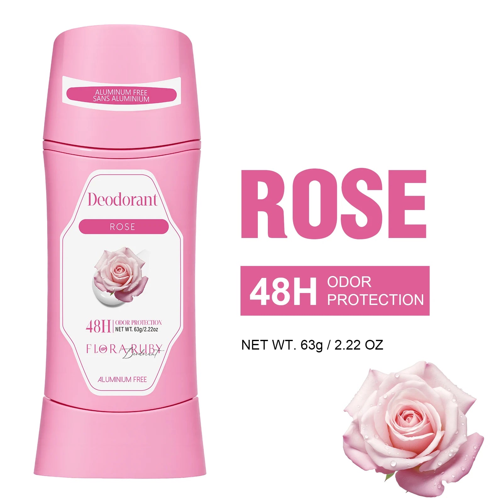 Body Odor Remover,Antiperspirant Deodorant Women Aluminum Free,48h Sweat & Odor Protection,Honey Peach Clean Scent,2.6 oz Oasis Select 04
