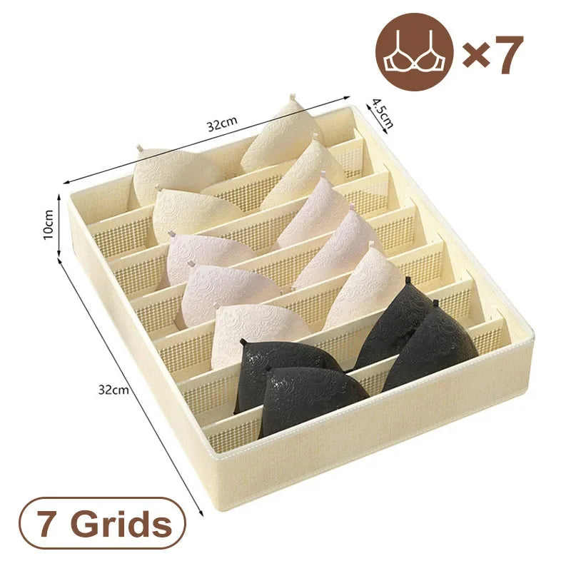 Sports Bra Underwear Organizer Storage Box Panties Socks Boxes