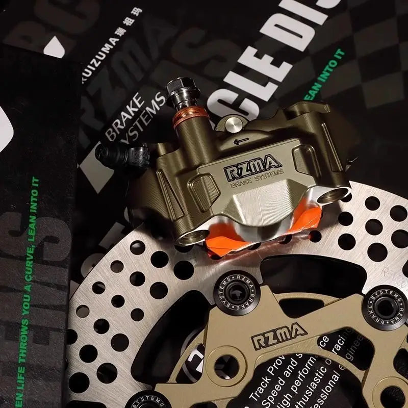 Silent and wear-resistant Ruizuma G-M806 small Mantou caliper 60mm hole rear disc brake modification Oasis Select