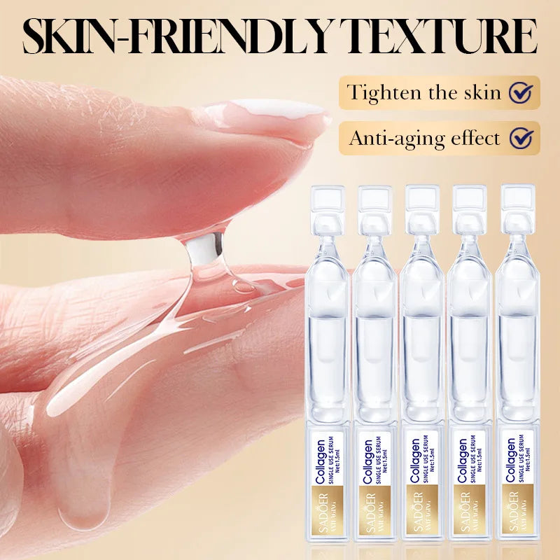 SADOER Collagen Anti-Wrinkle Face Serum – 20 Vials (2 Boxes)