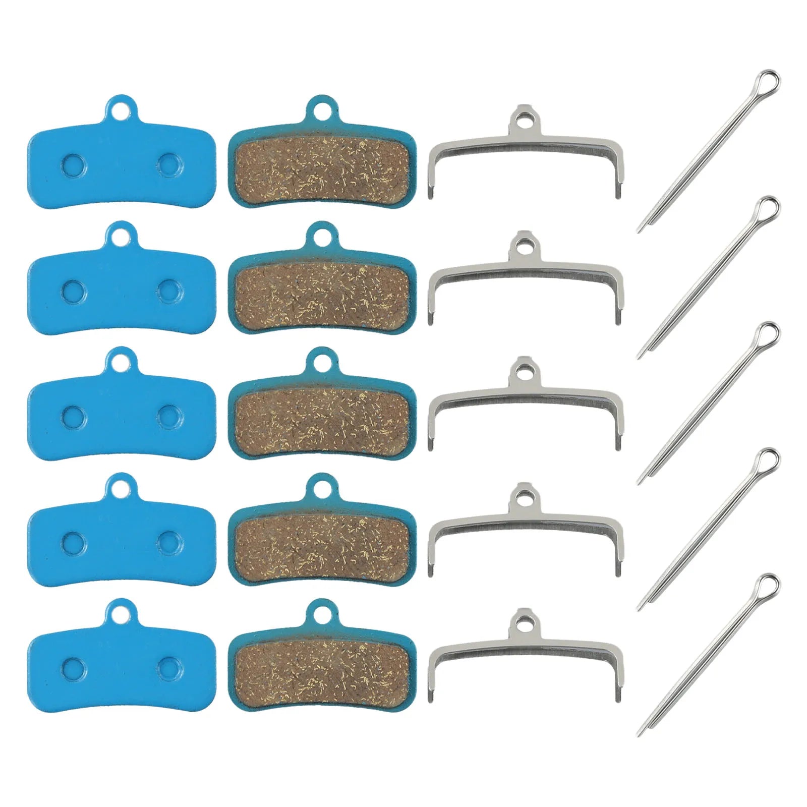 Brake Pad Bike Brake Pads For Saint BR-M810 Replacement 39.5x35mm Bike Accessories Cycling Parts Bicycle Brake Pads Oasis Select Multi metallic pads