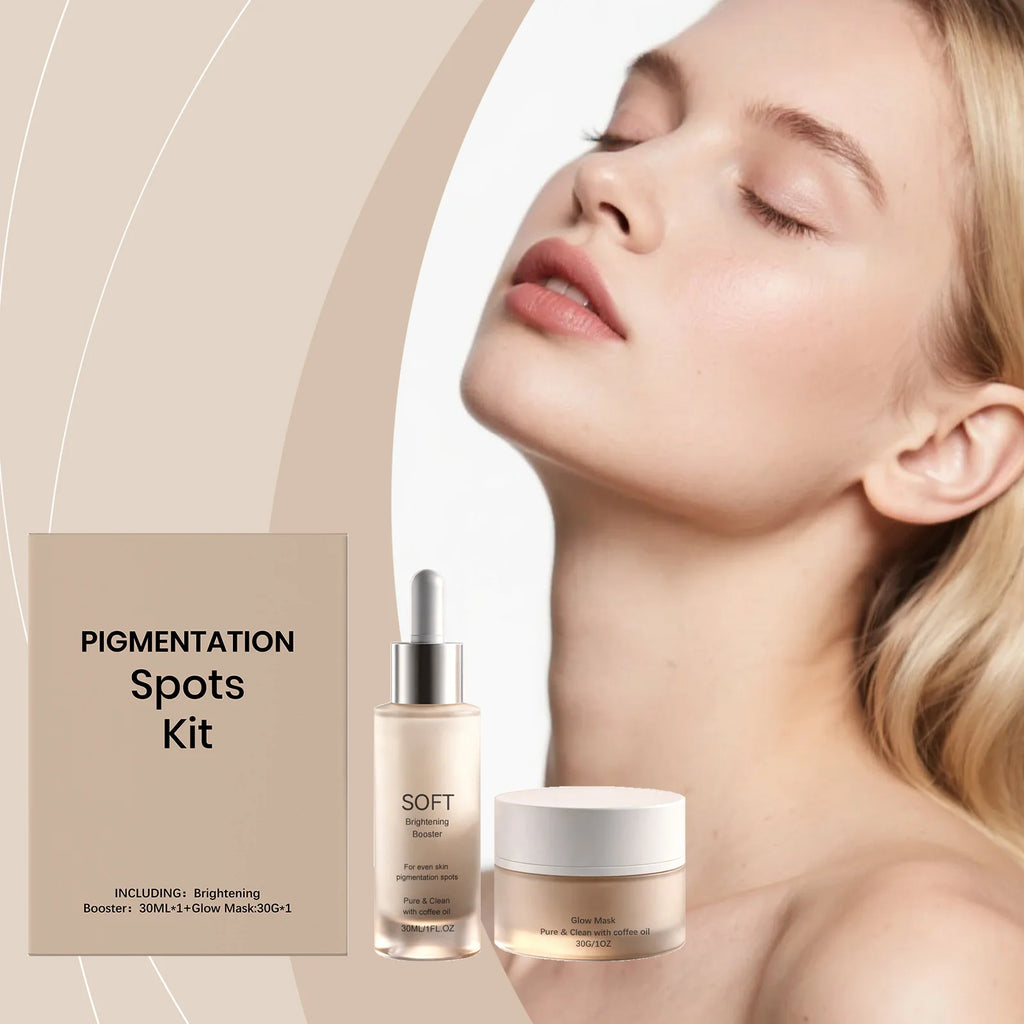 Brightening Essence Mask Set Hydrate Skin Reduce Face Pigment Dark Spot Dullness Brighten Complexion Fit All Skin Skincare Kit Oasis Select