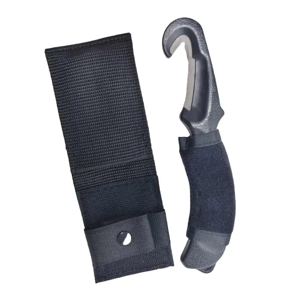 Professional Scuba Diving Snorkeling Titanium Line Cutter Underwater Dive Spearfishing Knife Cable Rope Cutter With Case Oasis Select