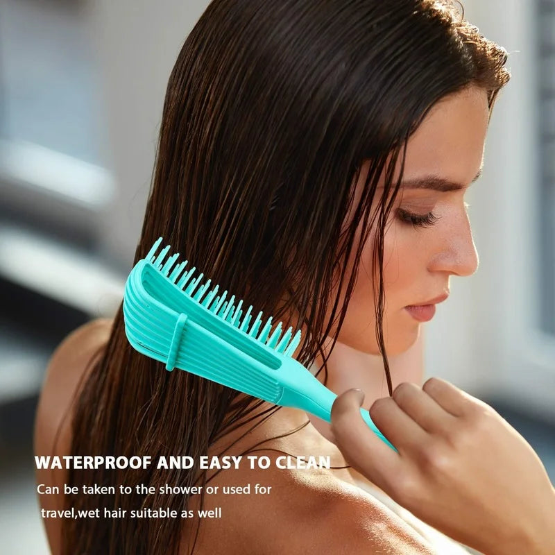 Hair Comb Detangling Brush Scalp Massage Hair Brush Detangler Brush for Curly Hair Thick Hair Octopus Hairbrush Women Men Salon Oasis Select