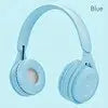 Y08 Headphone Bluetooth Headset Earphone Wireless Headphones Stereo Foldable Sport Gaming Macaron Headphones for Android IOS Oasis Select Blue