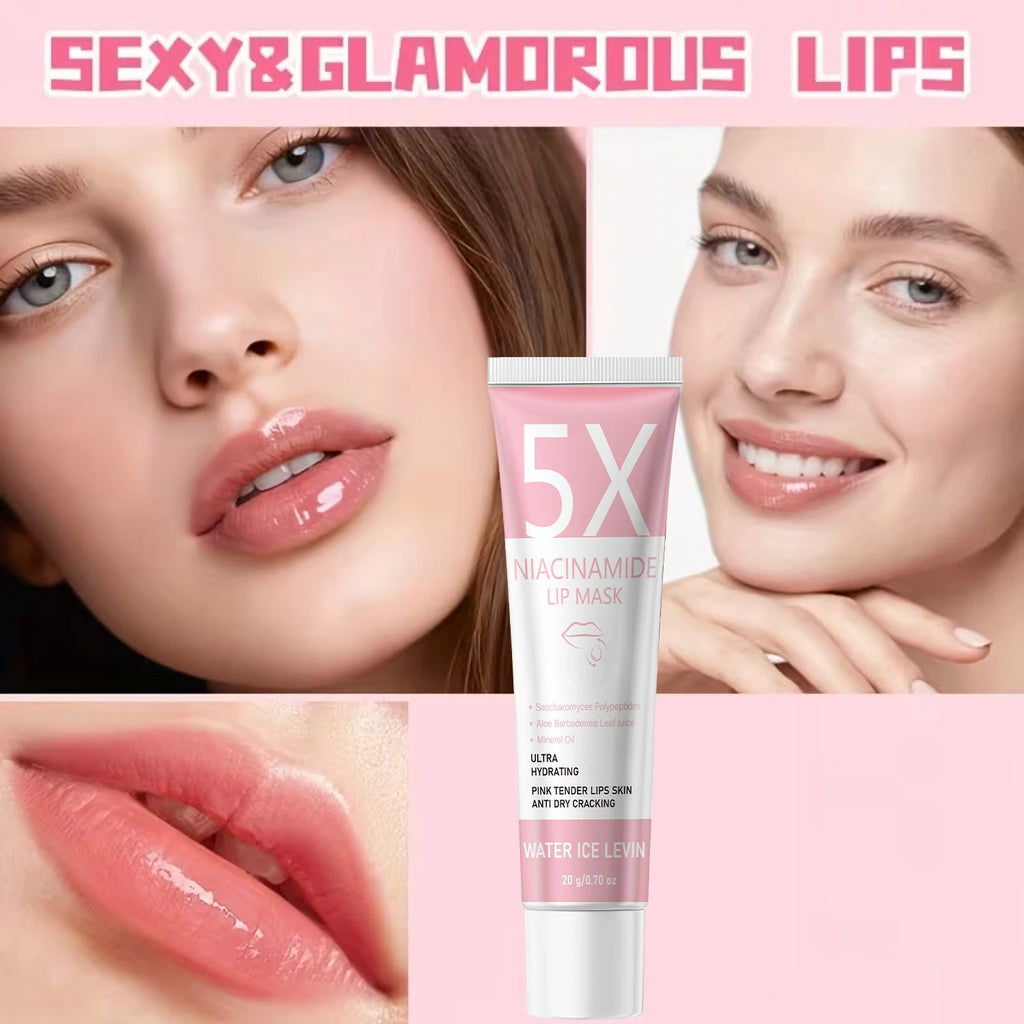 5X Niacinamide Lip Mask – Hydrating Anti-Crack with Aloe Hydrating Lip Mask Oasis Select