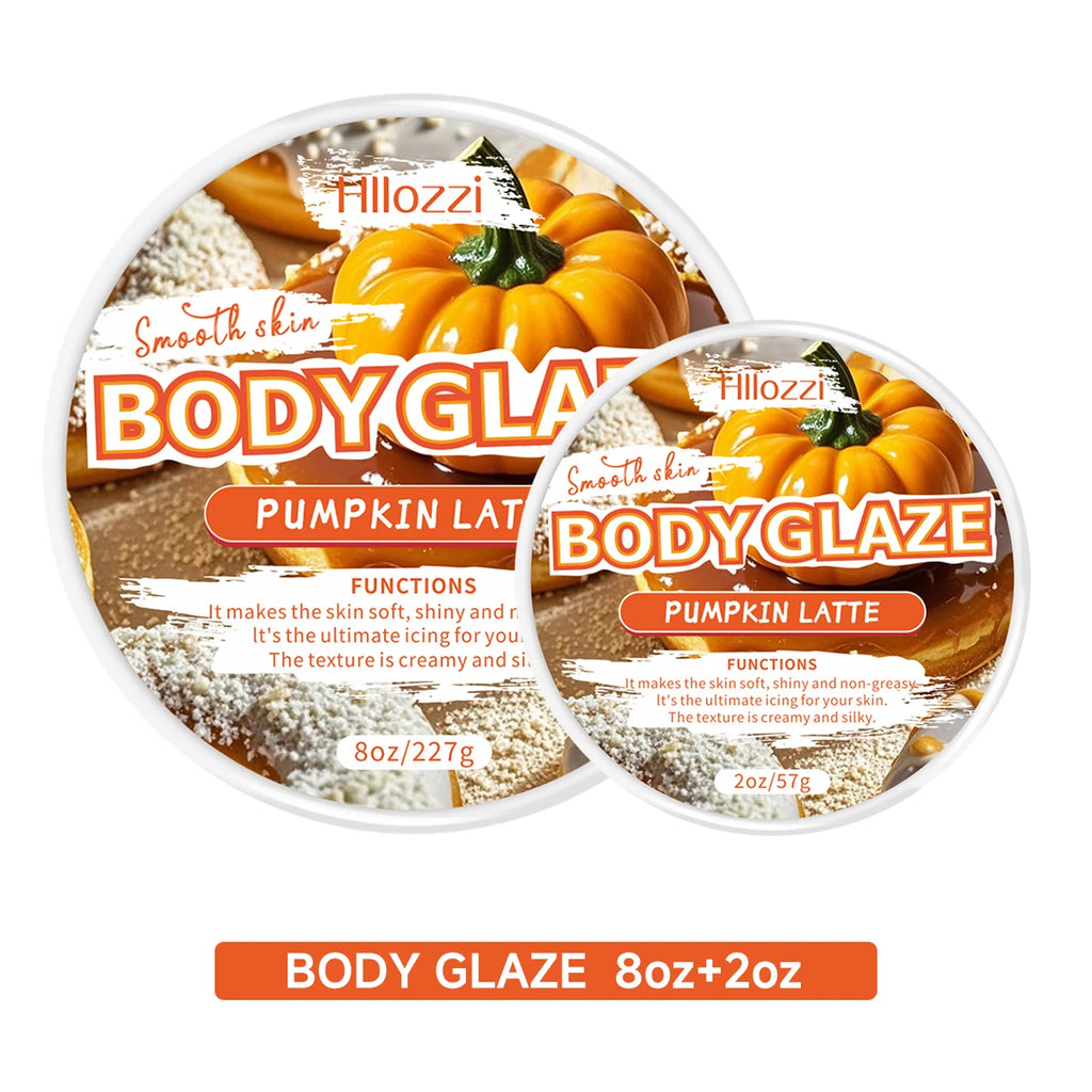 8oz 2oz Body Glaze Pumpkin Moisturizes, Protects, and Repairs the Skin Create a more even-looking skin tone Oasis Select 8oz Body Glaze