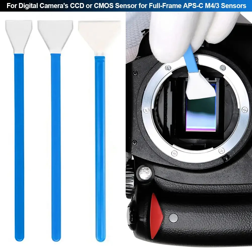 Camera Sensor Cleaning Swab Kit 5-Pack – Full-Frame APS-C M4/3