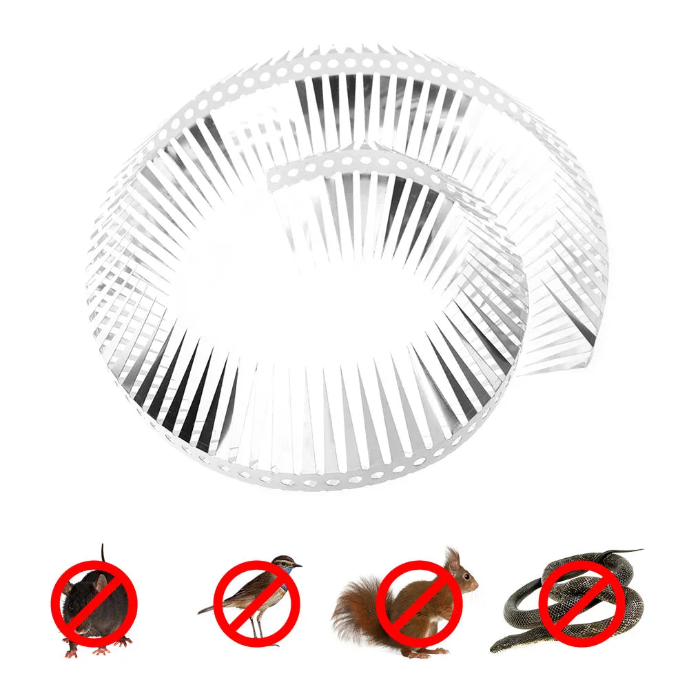 Stainless Steel Bird Spikes – Flexible Waterproof Deterrent 0.5/1m