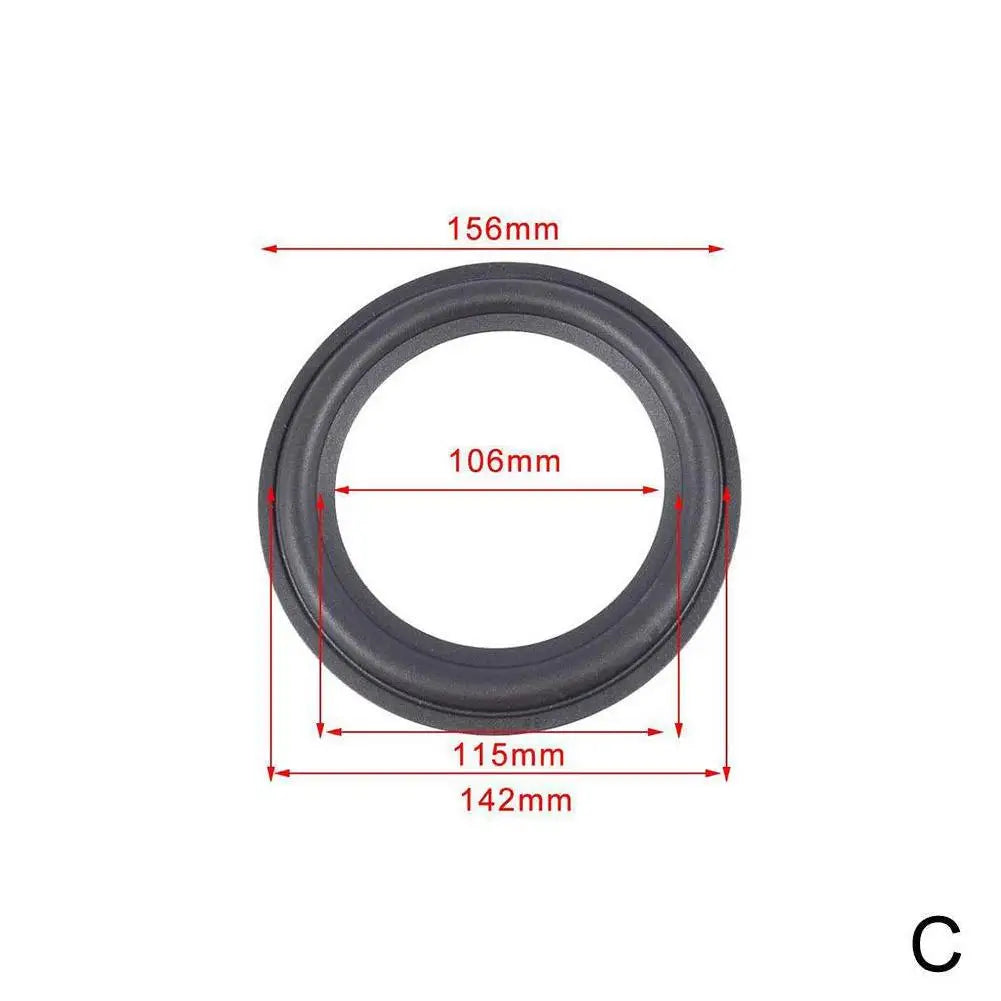 Speaker Rubber Edge Ring Repair Kit – 4" to 12" Woofer Surround
