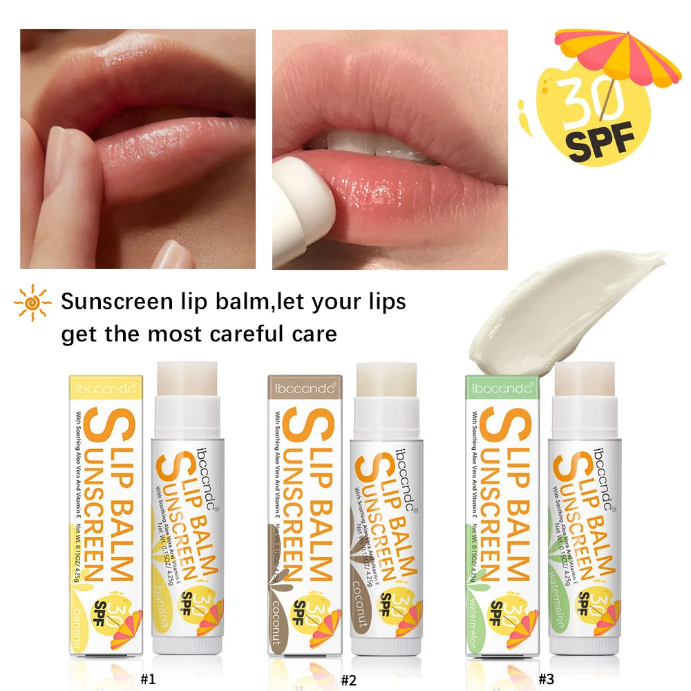 ibcccndc SPF 30 Sunscreen Lip Balm – UV Protection & Moisture