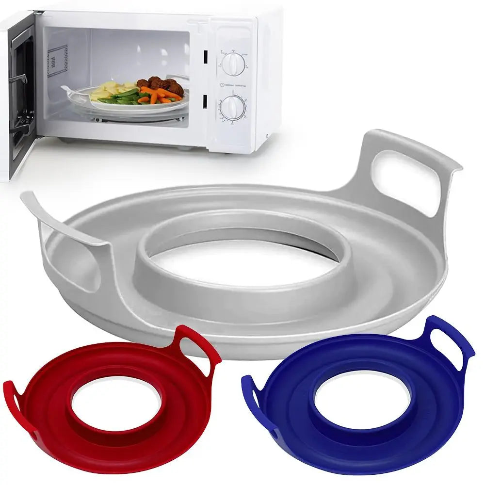 New Anti-deformed Microwave Plate Tray Easy to Clean PP Microwave Cool For Bowls, Home Cooking Supplies Steam Holder Oasis Select