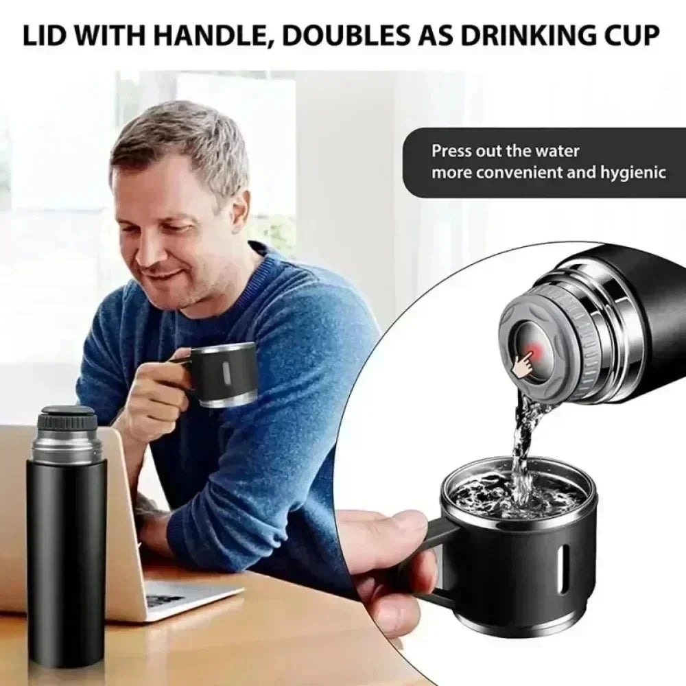 Thermal Water Bottle Keep Cold and Hot Water Bottle Thermos for Water Tea Vacuum Flasks Stainless Steel Thermos Bottle Oasis Select
