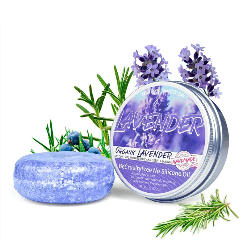 SADOER Ginger & Lavender Shampoo Bar – Soft, Silky Hair