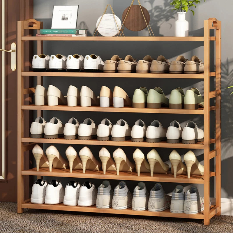 Simple household floor standing shoe rack, multi-layer space saving dormitory storage, economical small shoe cabinet Oasis Select