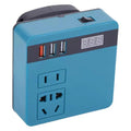 120W Battery Inverter for Makita & DeWalt DC to AC 220V