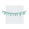 1.8M Pink White Blue Satin Bow Handmade Webbing Hanging Garlands for Birthday Wedding Party Girl Room Girly Heart Decorations Oasis Select Lake Blue