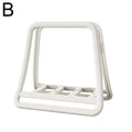 Laptop iPad Vertical Stand (Gravity-Based) Desktop Vertical Laptop Holder Multi-Device Vertical Stand Oasis Select WHITE 1PC