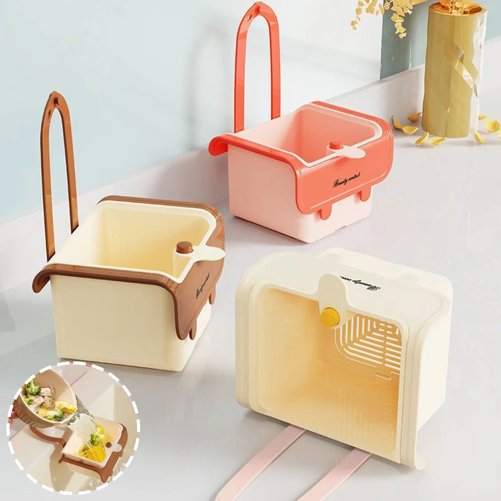 Hangable Sink Strainer Basket | Self-Cleaning Food Catcher