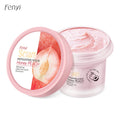 Fenyi Honey Peach Body Scrub Exfoliating Deep Clean Moisturizing Smooth Skin Remove Dead Skin Gentle Care for Face & Body Oasis Select 100g