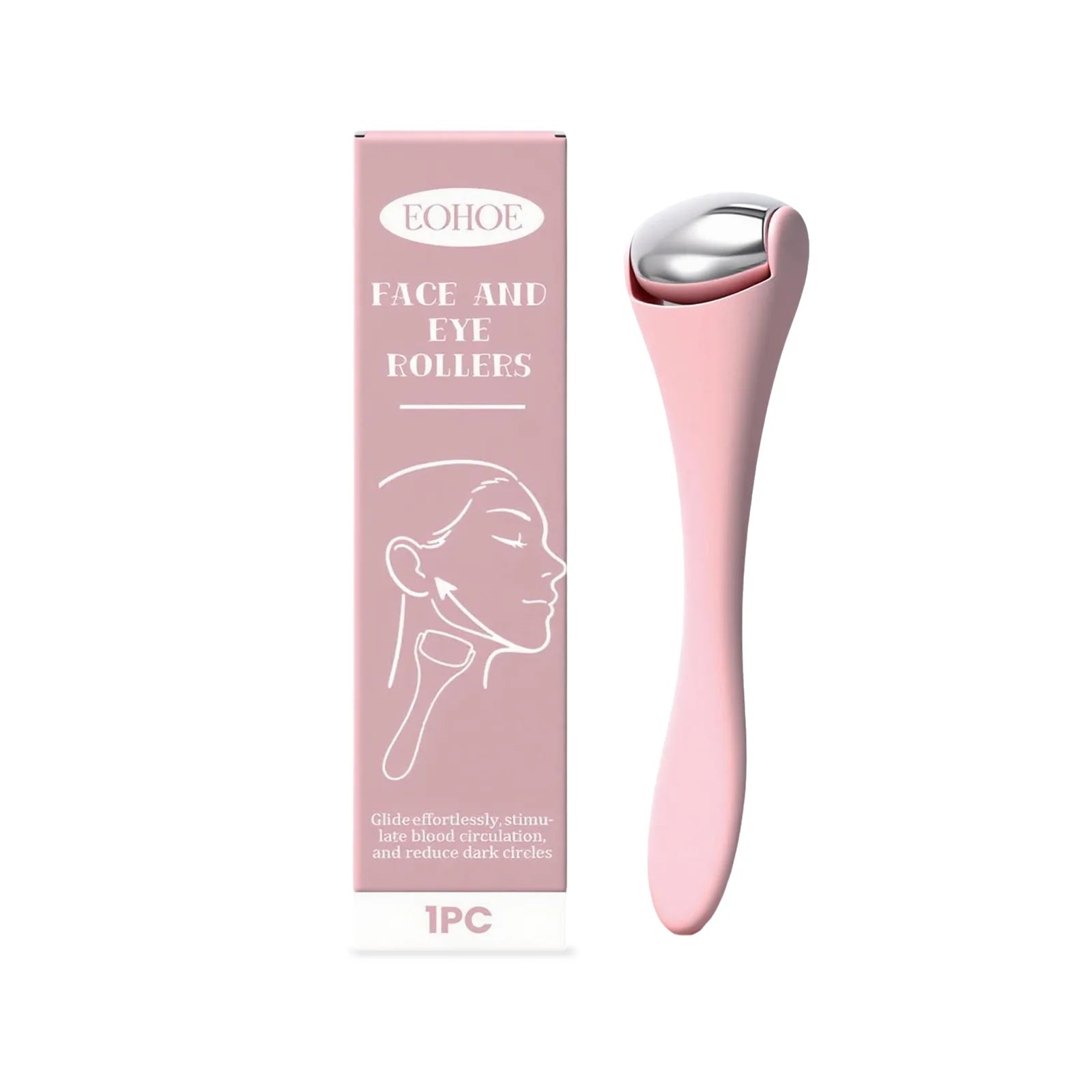 Hot & Cold Facial Roller Massager – Portable Dual-Use Tool Facial Roller Massager Oasis Select 1pc