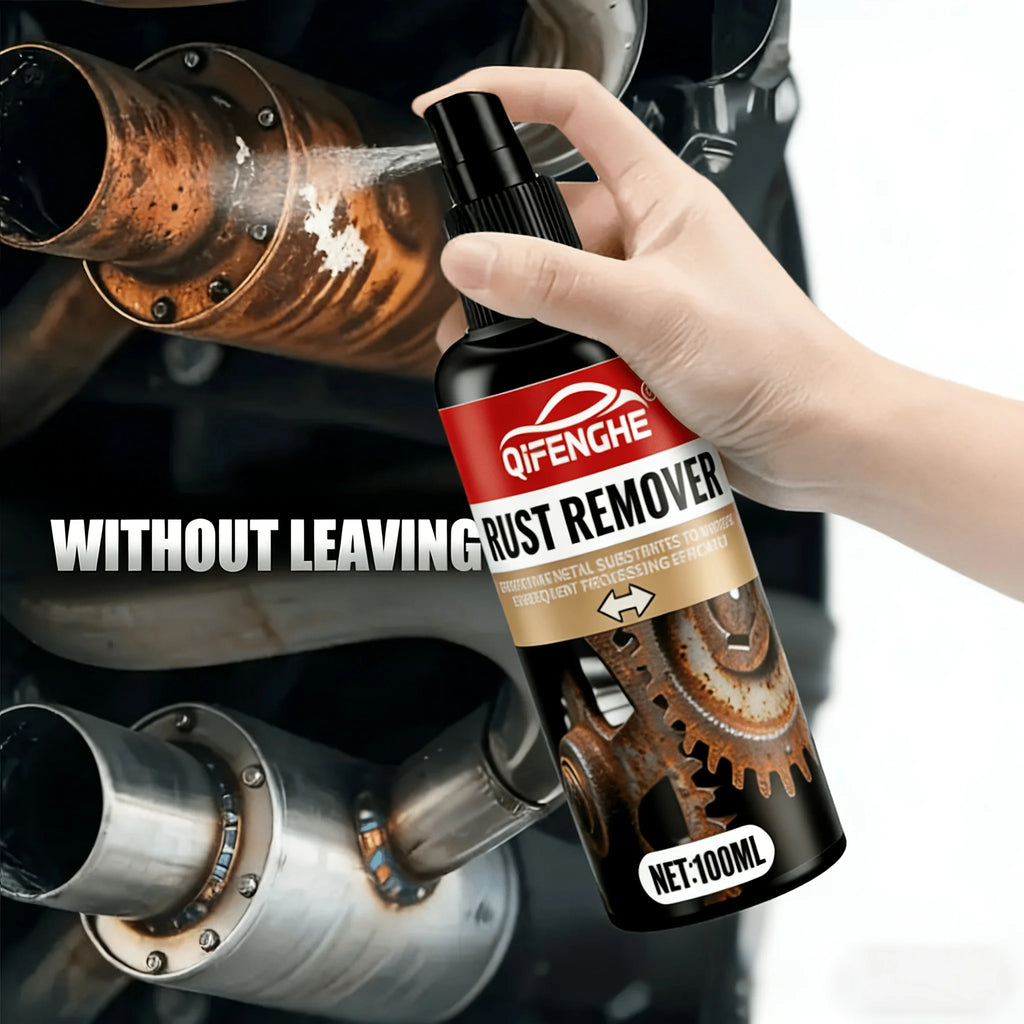 Rust Converter & Polish Spray, Heavy Duty Rust Remover Treatment & Primer for Metal Restoration, Works on Iron Chrome Brass Oasis Select Default Title
