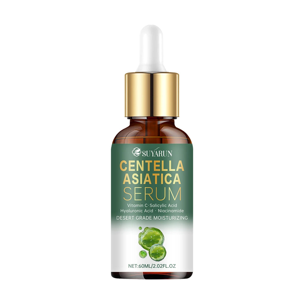 SUYARUN Premium Centella Asiatica Serum - Hydrating & Soothing Face Treatment for Acne, Redness & Anti-Aging | Natural Skin Care Oasis Select 60ml