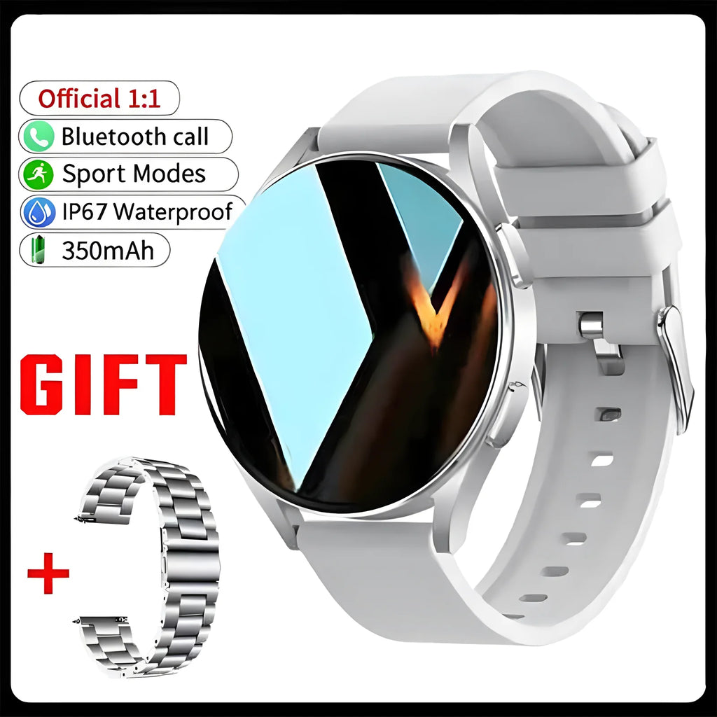 Bluetooth Call Smart Watch Pro 1.39-Inch Custom Dials Music Sports Men Women Watch 6 Health Monitor Smartwatch For Android IOS Oasis Select Wh22Szstrap