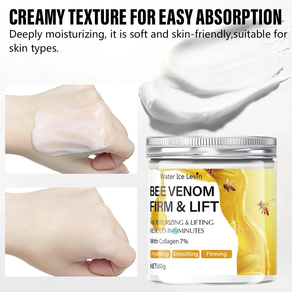Bee Venom Firming & Lifting Cream 80g – Alcohol-Free Firming Face Cream Oasis Select