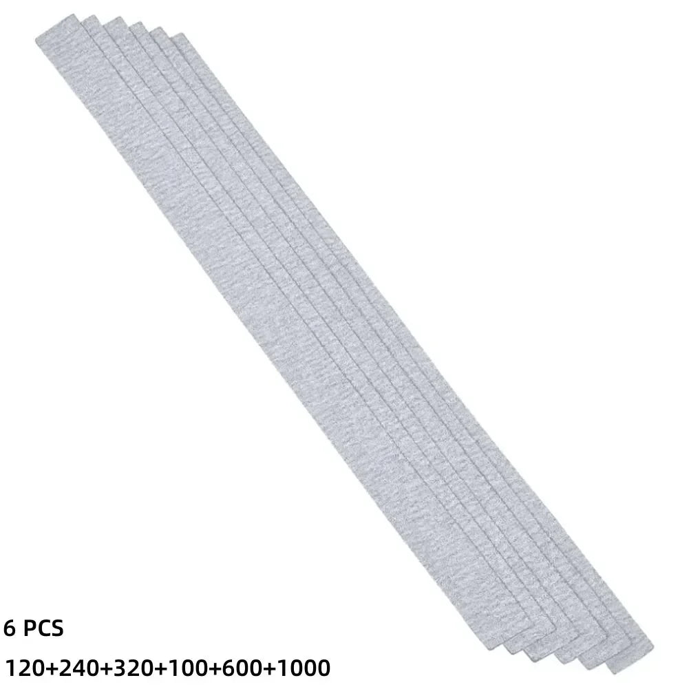 Complete Luthier Tool Set Guitar Neck Fret Leveling Bar With 6 SelfAdhesive Sandpaper 120-1000Grits Accurate Polishing Oasis Select only Sandpaper
