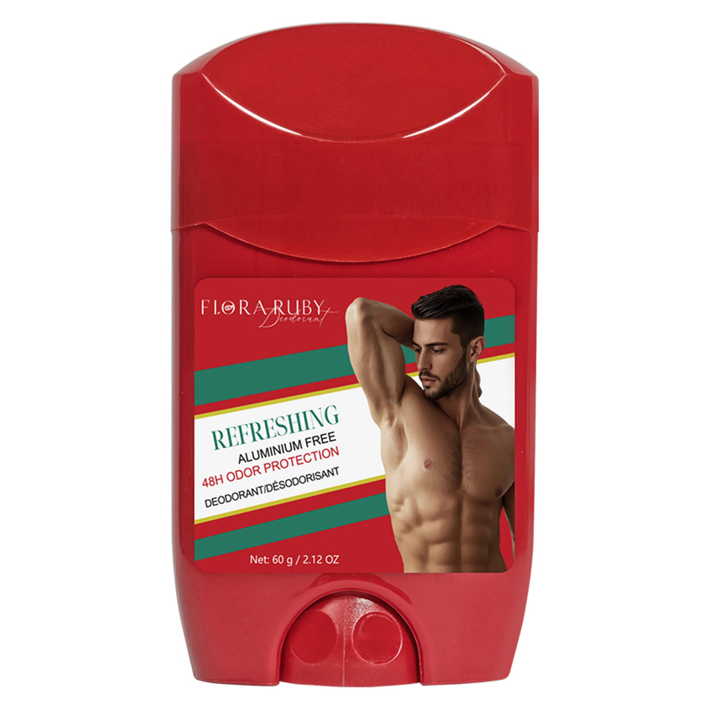 FLORA RUBY Deodorant Men，Body Odor RemoveCream，Aluminum Free，High Endurance，Sweat Defense And Odor Protection，Portable Oasis Select 05